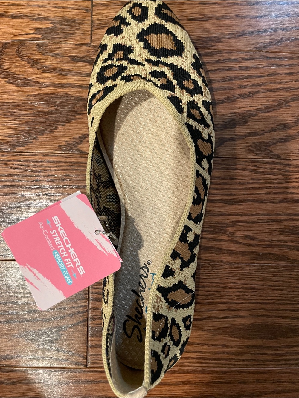 Skechers Women's Slip-On Shoe Box with Leopard Print Accent - Picture 5 of 5